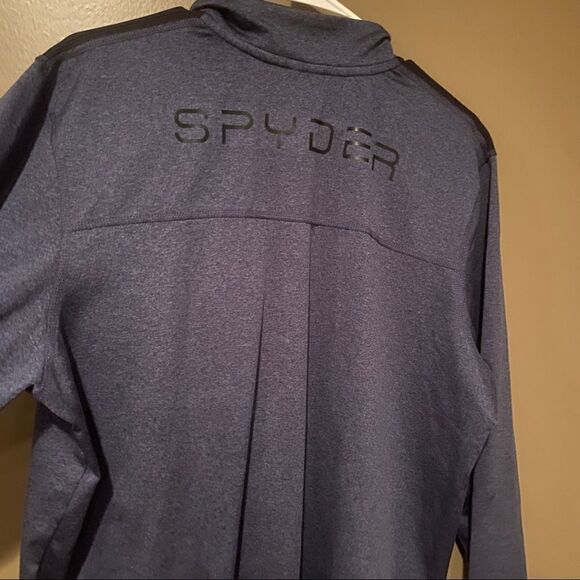Spyder Half Zip Pullover Jacket - Picture 7 of 9